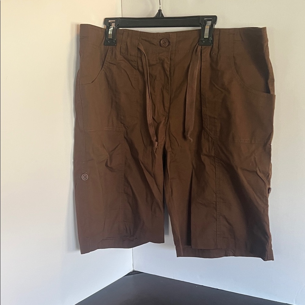 new directions Brown Women's Cargo Shorts